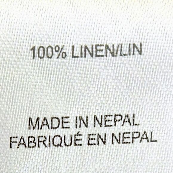 ANDREA JOVINE Women's Plus Size Black Linen Blazer with Pockets 1X-2X - Picture 10 of 13